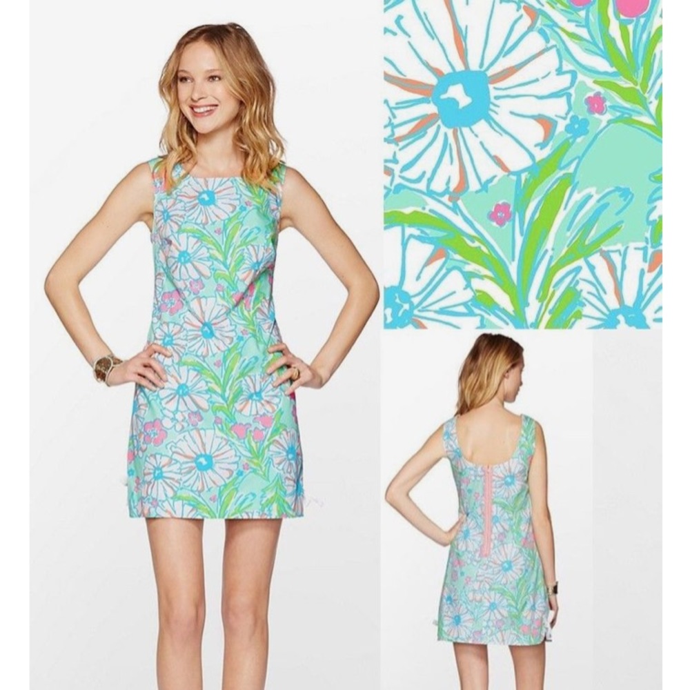 Lilly Pulitzer Delia Dress in Splish Splash